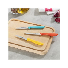 Набор ножей, Tefal, Colourfood K273S304, 3 шт, Тип без подставки, Материал лезвия нержавеющая сталь, Материал рукояток пластик, Эргономичная форма рукояти