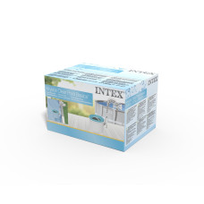 Скиммер (мусороуловитель) для бассейна Deluxe, INTEX, 28000, Пластик, Бело-голубой, Цветная коробка