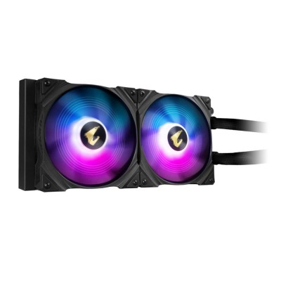 Система водяного охлаждения процессора Gigabyte AORUS WATERFORCE X280 Water Cooler, for 2011/2066/1366/115*/1700/AMD, 800-2500rpm