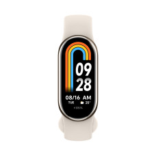 Фитнес браслет, Xiaomi, Mi Smart Band 8, M2239B1 / BHR7166GL, 1.62" AMOLED, Разрешение экрана 192 x 490, Аккумулятор 190 мАч, Водонепроницаемость 5 АТМ, Золотистый