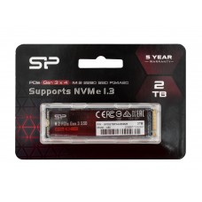 Твердотельный накопитель SSD M.2 PCIe Silicon Power A80, SP002TBP34A80M28, 2TB 