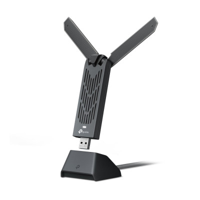 USB-адаптер, TP-LINK, Archer TBE400UH, Wi-Fi 7, 802.11ax/ac/n/ax/be, BE6500, USB 3.0
