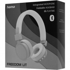 Беспроводная стереогарнитура Hama Freedom Lit, 00184085, белый 