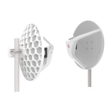 Беспроводной маршрутизатор, MikroTik, RBLHGG-60ad, LHG 60G, 1xGbit LAN, PoE-IN 802.3af/at, 60GHz Base Stations 2 Gbps P-to-P, RouterOS, -40°C to 70°C