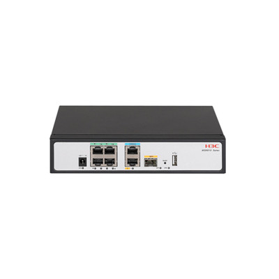 Маршрутизатор, H3C, RT-MSR610, 4 порта 10/100/1000М, 1 порт 10/100/1000М, 1 порт 1000M SFP, AC 100~240 В, 0°C до 40°C