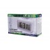 Часы с термометром Ritmix CAT-100, Белый Alarm Clock thermometer, 3AAA, white