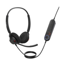Гарнитура, Jabra, 4099-413-299, Jabra Engage 40 - (Inline Link) USB-C UC Stereo, Проводная, Шумоподавление, защита органов слуха : Jabra SafeTone(TM) 2.0, PeakStop 105, -10°C to + 50°C, 2 x MEMS