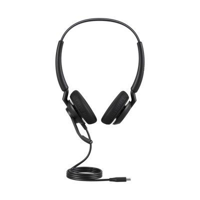 Гарнитура, Jabra, 4099-413-299, Jabra Engage 40 - (Inline Link) USB-C UC Stereo, Проводная, Шумоподавление, защита органов слуха : Jabra SafeTone(TM) 2.0, PeakStop 105, -10°C to + 50°C, 2 x MEMS