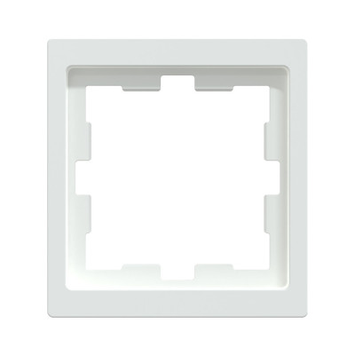 Рамка, MERTEN, MTN4010-6535, D-Life 1 постовая белый лотос