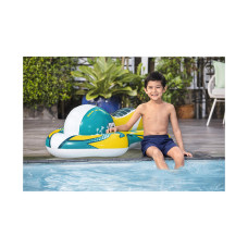 Надувная игрушка для катания верхом Скутер (Sea Surfer) 117 х 77 см, BESTWAY, 41540, Винил, 3+. Двухкамерный, С ручкой, до 45кг, Многоцветный, Цветная коробка