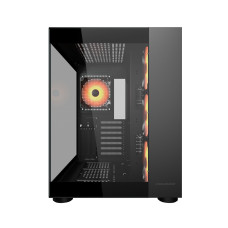 Компьютерный корпус, Cougar, FV150 RGB, ATX/Micro ATX/Mini ITX, USB 1*Type C/2*3.0, 4 Pole Headset Audio, Кулер 4*12см ARGB, Высота процессорного кулера до 180 мм, Длина VGA до 400мм, 2*3.5"/1+1*2.5", Слот 7+3, Толщина 0,6мм, 400x300x420мм, Без Компьютерный корпус, Cougar, FV150 RGB, ATX/Micro ATX/Mini ITX, USB 1*Type C/2*3.0, 4 Pole Headset Audio, Кулер 4*12см ARGB, Высота процессорного кулера до 180 мм, Длина VGA до 400мм, 2*3.5"/1+1*2.5", Слот 7+3, Толщина 0,6мм, 400x300x420мм, Без