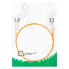 Патч корд оптоволоконный,, LC/UPC-LC/UPC MM OM1 62.5/125 Duplex 3.0мм 1 м, LSZH