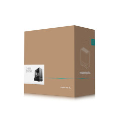 Компьютерный корпус, Deepcool, CH690 DIGITAL R-CH690-BKNNA0D-G-1, ATX/Micro ATX/Mini-ITX, USB 3.1*1/3.0*2, HD-Audio+Mic, Высота процессорного кулера до 182мм, Длина VGA до 450мм, 1*3.5"/2+1*2.5", Сталь 0,6, 481х240х516мм, Без Б/П, Чёрный