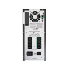 Источник бесперебойного питания, APC, Smart-UPS SMT3000IC, Линейно-интерактивный, Мощность 3000ВА/2700Вт, Напольный, 230В, Вых: 8 x IEC C13, 2 x IEC C19, RBC55, SmartConnect Port+SmartSlot, AVR, LCD, Чёрный