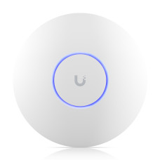 Беспроводная точка доступа, Ubiquiti, U6-Enterprise, 802.11a/b/g/n/ac/ax, AX10200, 1 порт 10/100/1000 RJ45, 600 клиентов, PoE+ 802.3at, без адаптера питания