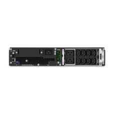 Источник бесперебойного питания, APC, Smart-UPS SRT2200RMXLI, Онлайн, Мощность 2200ВА/1980Вт, Стоечный 2U, 230В, Вых: 8x C13+2x C19 IEC, APCRBC141, Чёрный