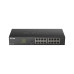 Коммутатор, D-Link, DGS-1016D/J1A, Неуправляемый, 16 портов 10/100/1000M RJ45, Корпус металл, 1U