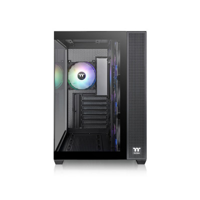 Компьютерный корпус, Thermaltake, View 380 TG ARGB, CA-1Z2-00M1WN-00, ATX / Micro ATX / Mini ITX, 1*3.5"/2*2.5", Высота кулера до 160 мм, Длина VGA до 415 мм, 410 x 285 x 442 мм, Без Б/П, Черный