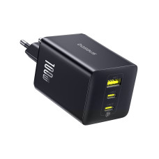 Адаптер питания, Baseus, EnerFill FE11 (P10182102123-00), 2C+U, 100W, Черный