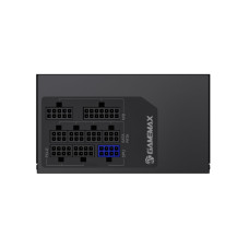 Блок питания, Gamemax, GX 750GF, 2132-0750B0022, 750W, ATX, ATX, Вентилятор 14см, 20+4 pin, 4*PCI-E 6+2 pin, 6*SATA, 3*Molex, 16*4+4 pin, 140*150*86mm мм, Черный