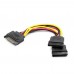 Конвертер Sata-Sata power, Cablexpert CC-SATAM2F-01 Cable internal SATA, for 2 HDD SATA Конвертер Sata-Sata power, Cablexpert CC-SATAM2F-01 Cable internal SATA, for 2 HDD SATA