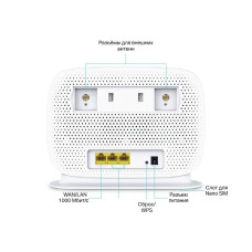 Маршрутизатор, TP-Link, Archer MR505, AC1200, 2,4 ГГц - IEEE 802.11b/g/n, 5 ГГц - IEEE 802.11a/n/ac, AC 1200, 1x WAN/LAN 10/100/1000 Мбит/с, 2xLAN 10/100/1000 Мбит/с, nano-SIM, Разъём для подключения внешних антенн SMA-F