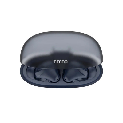 Беспроводные наушники, TECNO, Buds 4, BD04, 20 Гц - 20000 Гц, вес 39,9 г, 50 мАч (один наушник), 500 мАч (кейс), Bluetooth 5.3, Type-C, (Midnight Blue) Синий