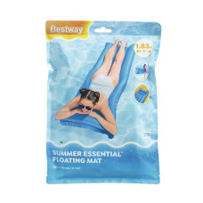 Пляжный матрас для плавания Summer Essential 183 х 69 см, BESTWAY, 44007, Винил, Двухкамерный, Цвета в ассортименте, Пакет