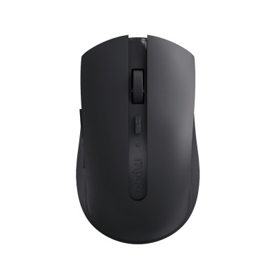 Компьютерная мышь, Rapoo, M350 Silent, Оптическая, колесо прокрутки,1600dpi, Bluetooth 3.0/4.0, Беспроводной 2.4 ГГц, Эффективная дистанция 10 м., Батарейки в комплекте, До 6 месяцев на одном заряде батареек, Тёмно серый