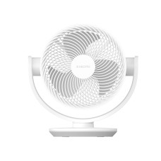 Вентилятор настольный, Xiaomi, Smart Desktop Air Circulation Fan (BPLDS10DM), Потребляемая мощность 18 Вт, , Уровень шума 61 дБ, Таймер, Защита от детей, Управление механическое, через приложение, Белый