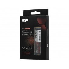 Твердотельный накопитель SSD M.2 PCIe Silicon Power A80, SP512GBP34A80M28, 512 GB 