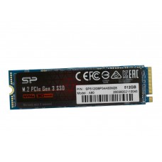 Твердотельный накопитель SSD M.2 PCIe Silicon Power A80, SP512GBP34A80M28, 512 GB 