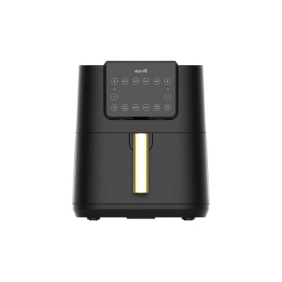 Аэрофритюрница, Deerma, Air Fryer DEM-KZ120W, Объем чаши 7.5 л, Мощность 1700 Вт, Таймер, Черный