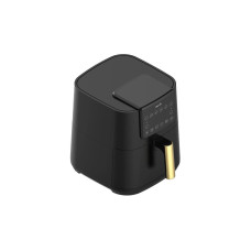 Аэрофритюрница, Deerma, Air Fryer DEM-KZ120W, Объем чаши 7.5 л, Мощность 1700 Вт, Таймер, Черный