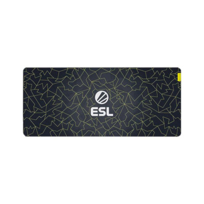 Коврик для компьютерной мыши, Razer, Gigantus V2 XXL - ESL Edition, RZ02-03332500-R3M1, 940*410*4мм, Микротекстурированная тканевая поверхность, Резиновое основание, Чёрно-желтый