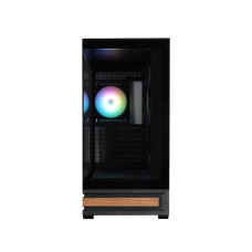 Компьютерный корпус, Zalman, P40 NAMU Black, P40 NAMU Black, ATX, 2*3.5"/1*2.5", Высота кулера до 165 мм, Длина VGA до 420 мм, 452х235х492 мм, Без Б/П, Черный