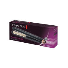 Выпрямитель для волос, Remington, S1510, Керамика/ турмалин, Температура нагрева 180-220°С, Время нагрева до 30 сек, Мощность 37 Вт, Длина шнура 1.8м, Черный