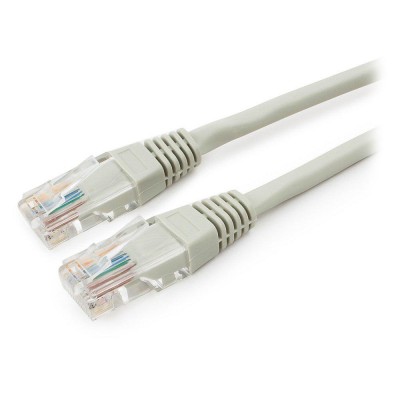 Патч-корд Cablexpert PP12-1M, серый Cable Patch cord UTP 5e-Cat 1 m