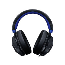 Гарнитура, Razer, Kraken for Console, RZ04-02830500-R3M1, Игровая гарнитура, Микрофон поворотный гибкий, Динамики 50 мм, Диапазон частот: 12 Гц - 28 кГц , Чувствительность при 1 кГц: 109±3 дБ, 7.1 Surround Sound, 3,5 мм (mini jack), Черно-синий