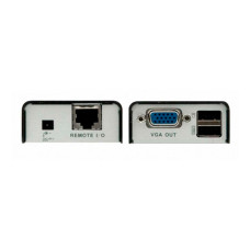 КВМ-удлинитель, ATEN, CE100-AT-G, USB, VGA, Cat 5, Mini KVM Extender, W/EU ADP
