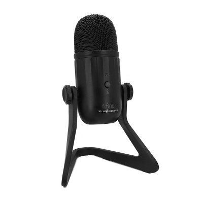 Микрофон Fifine K678B, Черный Microphone 40-20000Hz, 75dB, штатив, black