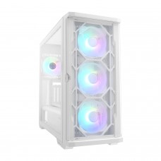 Корпус ATX midi tower Zalman Z10 Duo, (без БП), Белый 