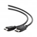 Кабель SVGA, Cablexpert CC-DP2-7.5M, 7.5м, черный Cable DisplayPort to DisplayPort, DP v1.2, black Кабель SVGA, Cablexpert CC-DP2-7.5M, 7.5м, черный Cable DisplayPort to DisplayPort, DP v1.2, black