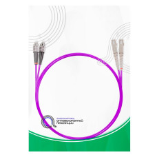 Патч корд оптоволоконный,, SC/UPC-FC/UPC MM OM3 50/125 Duplex 3.0мм 1 м, LSZH