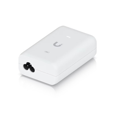 PoE адаптер, Ubiquiti, UACC-PoE+-2.5G, 48V 30W Gigabit, 10/100/1000/2500Mbps Ethernet, 100-240V AC