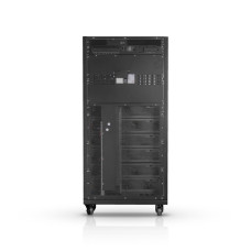 Источник бесперебойного питания, SVC, RM090/15X, 90кВа/90кВт., Тип: модульный, Высота 1.1м., Подключение до 6 модулей 15кВт(PM15X), Холодный старт, Горячая замена модулей, 3 фазы на вход/3 фазы на выход, Коэффициент мощности 1