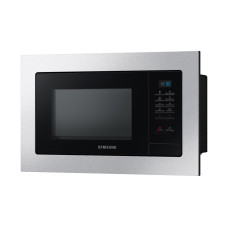 Встраиваемая микроволновая печь ,Samsung ,MS20A7013AT/BW, Соло БИО-Керамическое покрытие, Объем 20 л, Мощность 850Вт, Серый