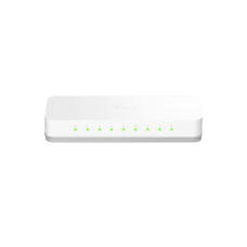 Коммутатор, D-Link, DES-1008C/B1A, Настольный, неуправляемый, 8 портов 10/100M RJ45, Корпус пластик