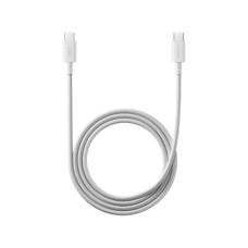 Интерфейсный кабель, Xiaomi 6A Braided USBC - USBC, BHR087KGL/L36340, 1м, до 480 Мбит/с, ток 6А, 120Вт, + TPE, + PET, Белый