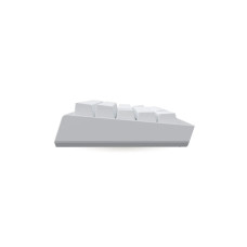 Клавиатура, Ducky, One X Mini Wireless, Игровая, Механическая, 60%, Ducky Linear Inductive Switch, USB, 2,4 ГГц, Bluetooth, Подсветка RGB, Размер: 308x124x39 мм., Белый